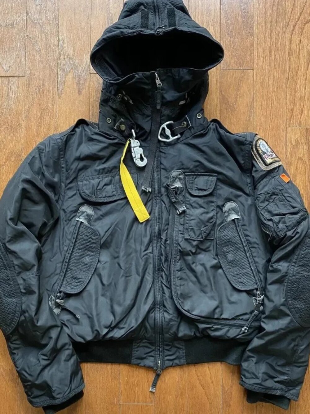 Parajumpers Masterpiece Gobi N2B Black Bomber Jacket L